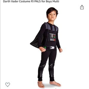 Disney STAR WARS Darth Vader costume PJ set w cape